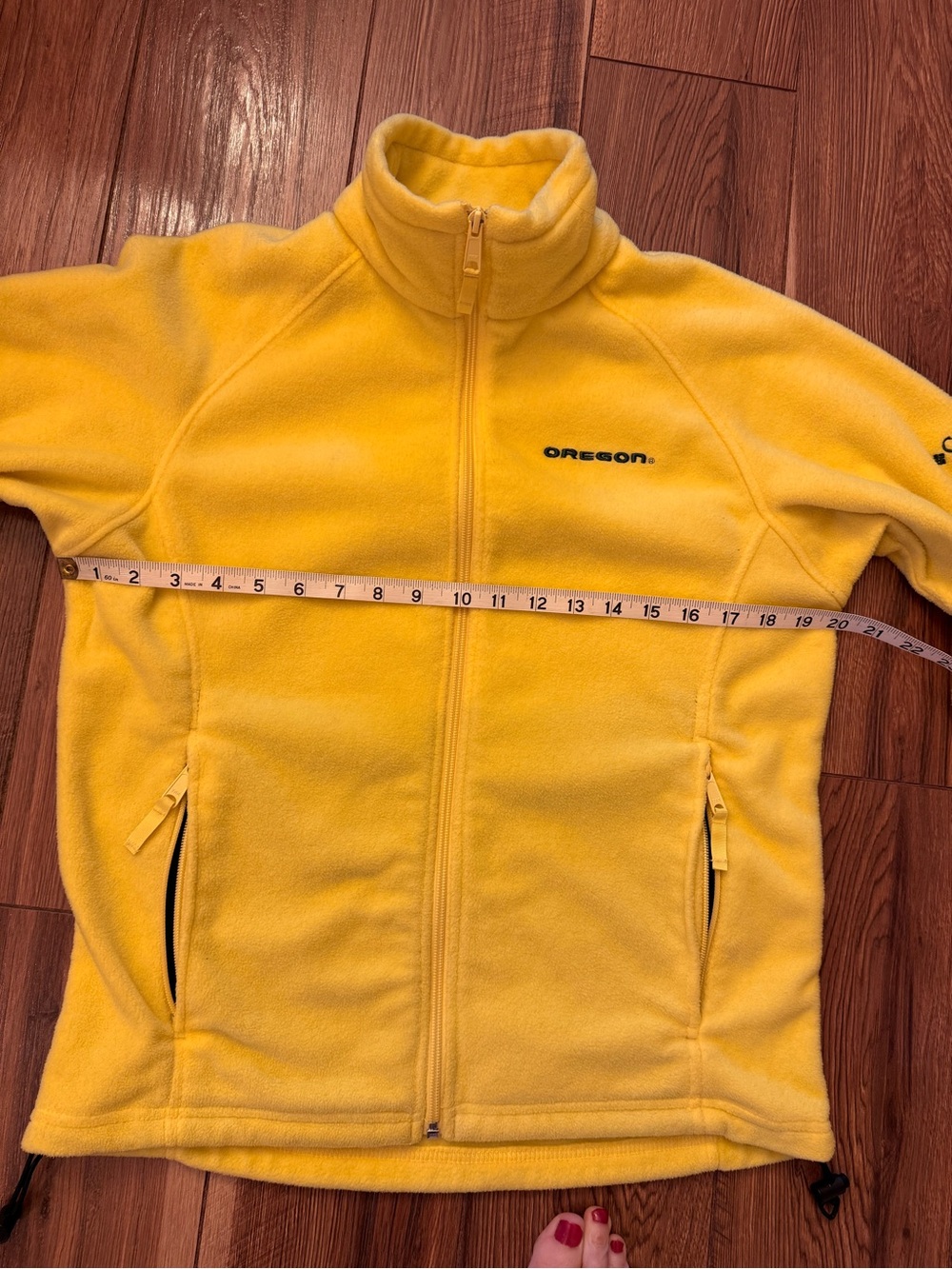 Columbia Bright Yellow Fleece Jacket